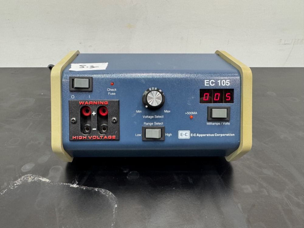 Image of E-C Apparatus Corporation EC105 Electrophoresis Power Supply